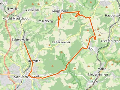 PR-SLB - Saarland-Rundwanderweg St. Wendeler Schleife
