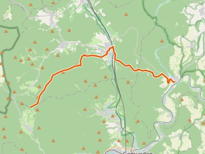 PR - Gebietswanderweg Rotes X, Burgsinn - Bayerische Schanz
