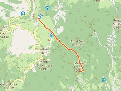 CAI-109 - Madonna del Covolo - Rifugio Bassano - Cima Grappa