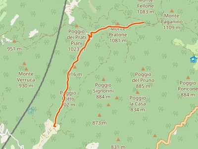 CAI-336A - Grezzano - Varco di Acquabona