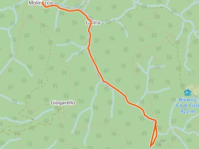 CAI-711 - Molinaccio - Cascata del Rovigo