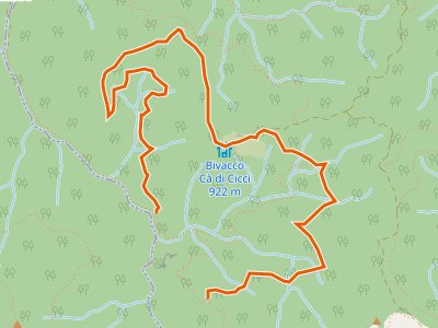 CAI-741 - Rio Rovigo sentiero CAI 711 - Rio Rovigo sentiero CAI 711