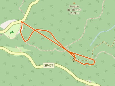 CAI-505A - Percorso CAI 505 - Prato all'Albero