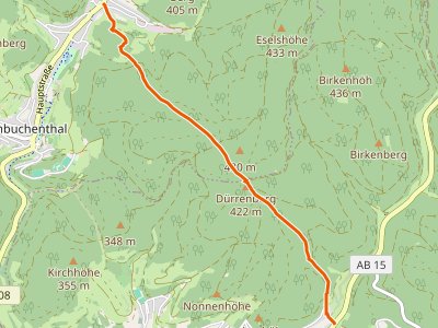 PR - Gebietswanderweg Roter Balken Heimbuchenthal
