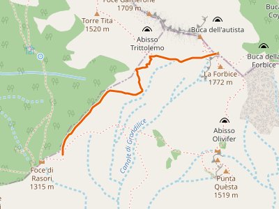 CAI-186 - Foce di Rasori - Orto di Donna