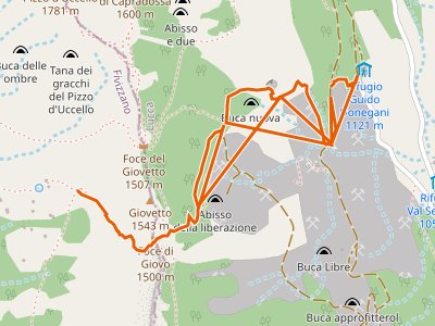 CAI-137 - Località Mozziconi (Forno) - Val Serenaia