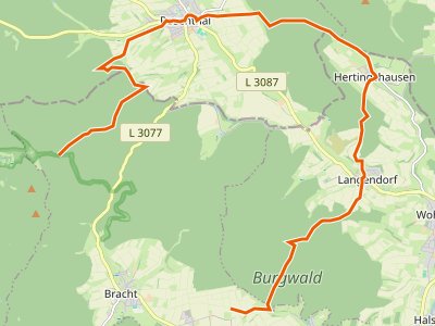 GR-HuWa - Hugenotten- und Waldenserpfad (Schleife Hertingshausen)