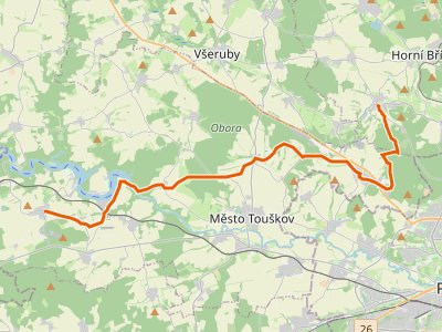 GR-I24 - Svatojakubská cesta, Železná trasa, Ledce - Pňovany