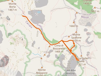 CAI-172 - Foce di Pianza - Foce Luccica