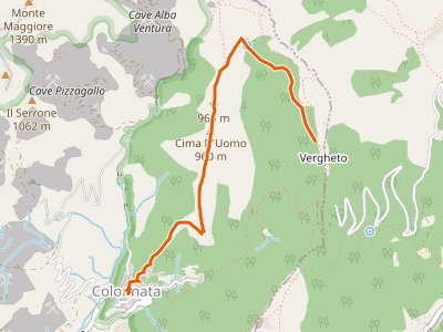 CAI-195 - Colonnata - Vergheto