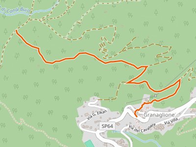 CAI-133 - Granaglione - Percorso 103