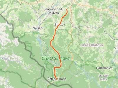 PR-0215 - [Č] Železná Ruda - Luby