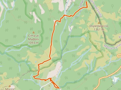 CAI-100 - Sassalbo - Passo dell'Ospedalaccio