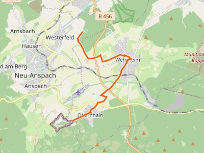 GR-HuWa - Hugenotten- und Waldenserpfad (Schleife Wehrheim)