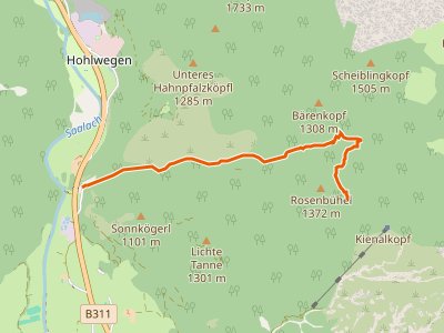 PR-412j - Wanderweg 412j