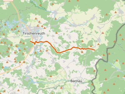 PR-3A - Goldsteig Zuweg Nr.3A Tirschenreuth → Griesbach