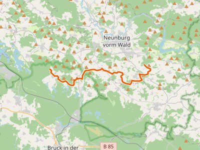 PR-9D - Goldsteig Verbindungsweg Nr.9D Oberpfälzer Seenweg