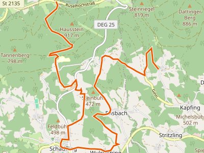 PR - Goldsteig Zuweg Nr.40 Russelabsatz → Datting