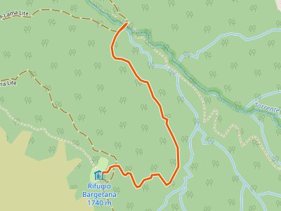 CAI-629A - Forcone - Rifugio Bargetana