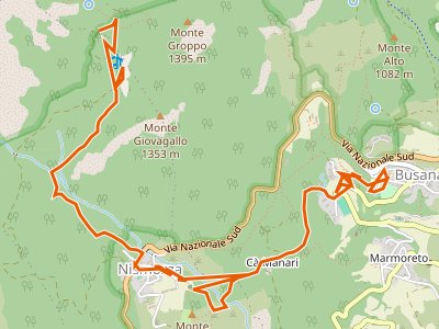 CAI-663 - Busana - Percorso 661