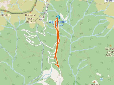 CAI-16 - OSPEDALETTO - RIFUGIO MERCATELLO - FOCE A GIOVO