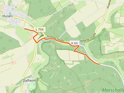 PR-Z - Bezirkswanderweg Z Husen - Borlinghausen