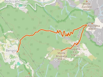 CAI-151 - Bergiola Foscalina - Monte Brugiana