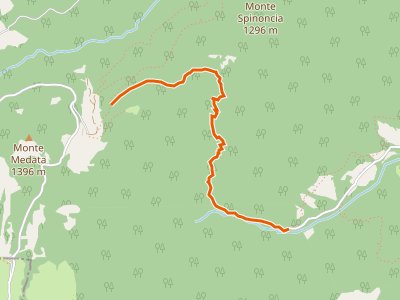 CAI-846 - Alano - località La Pila - Porte Salton - Malga Camparona - innesto percorso 849