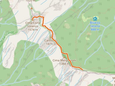 CAI-A52C - A52c - Colma di Vercio - Cima Corte Lorenzo