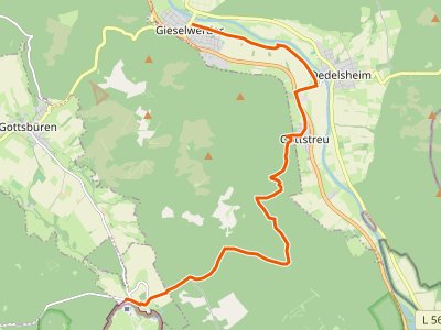 GR - Hugenotten- und Waldenserpfad, Etappe Sababurg - Gieselwerder