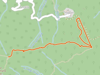 CAI-143A - Trogoni (innesto perc. 153) - Monte Cocomero (innesto perc. 143)