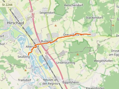 PR-7FW - Verbindungsweg Gunzendorf - 7-Flüsse-Wanderweg