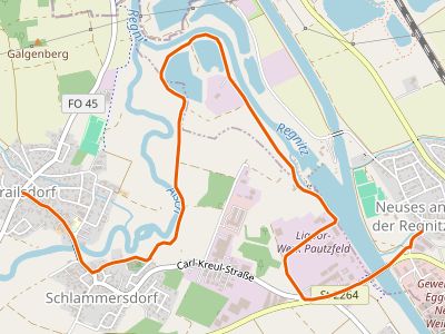 PR-7FW - Verbindungsweg Neuses - Trailsdorf - 7-Flüsse-Wanderweg