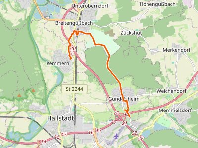 PR-7FW - Verbindungsweg Lichteneiche - Breitengüßbach