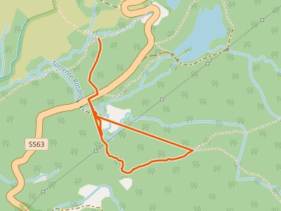 CAI-196 - Sassalbo- Località Casa Cantoniera - Incrocio 00 GEA co Vallone dell'Inferno