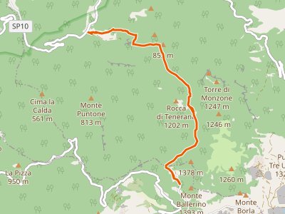 CAI-171 - Tenerano - Rifugio Carrara