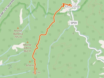 CAI-194 - Monzone Alto - Foce Sant'Antonio