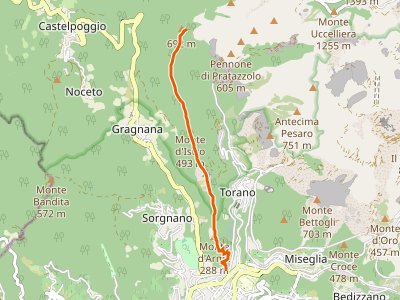 CAI-193 - Carrara (San Rocco) - La Pianaccia