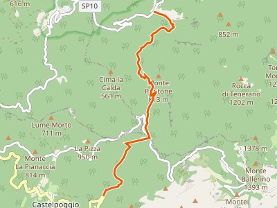 CAI-197 - Ponte Storto - Maestà della Villa