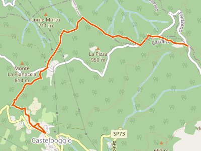 CAI-198 - Castelpoggio - Gabellaccia