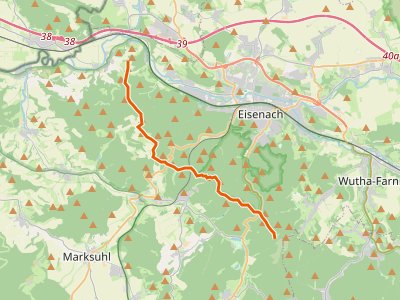 GR-WDE - Wanderweg der Deutschen Einheit (Neustadt am Rennsteig – Hörschel)