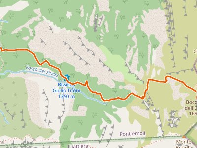 CAI-132 - Percorso 128 - Bocchetta Monte Orsaro