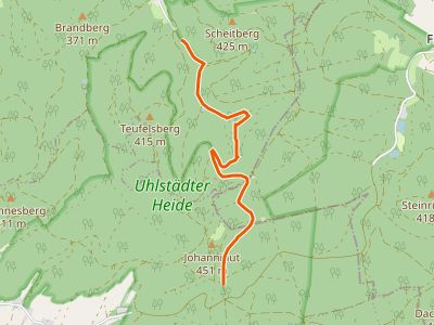 PR - Gelbes Dreieck Uhlstädter Heide