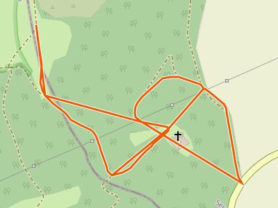 CAI-312A - Intersezione percorso 312 - Ex SS77 Valle del Chienti