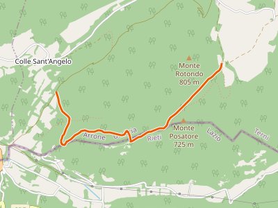 CAI-634A - Bivio San Venanzio - Valle Campana