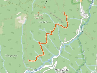 CAI-135 - Fiammineda - Percorso 125