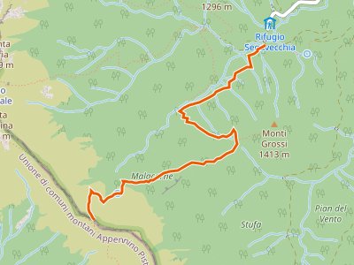 CAI-121 - Rifugio Segavecchia - Passo del Cancellino
