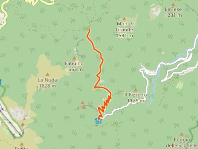CAI-123 - Rifugio Segavecchia - Sboccata dei Bagnadori