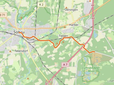 GR-7 - Heidschnuckenweg Etappe 7 Soltau - Wietzendorf