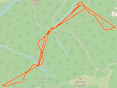 CAI-127A - Prati di Budiara - Sboccata dei Bagnadori